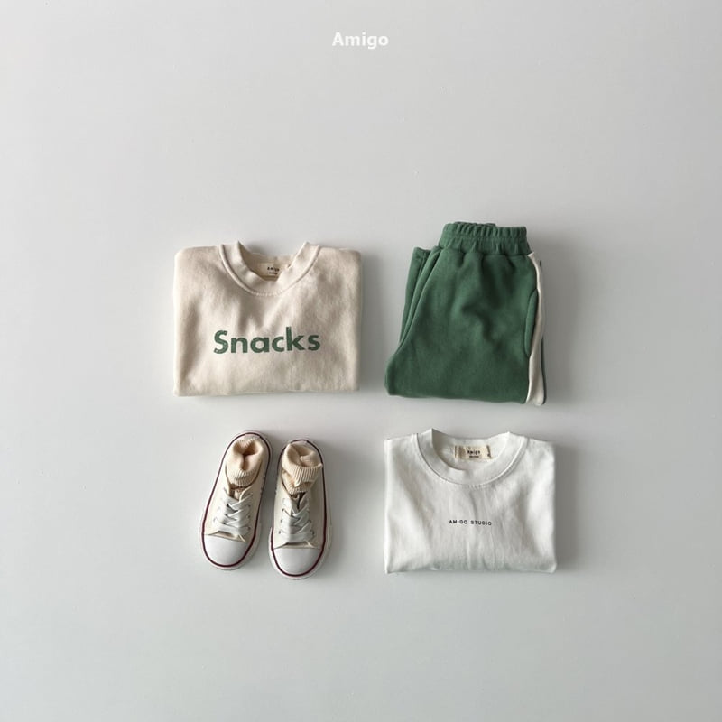 Amigo - Korean Baby Fashion - #babyootd - Snack Sweatshirts - 9