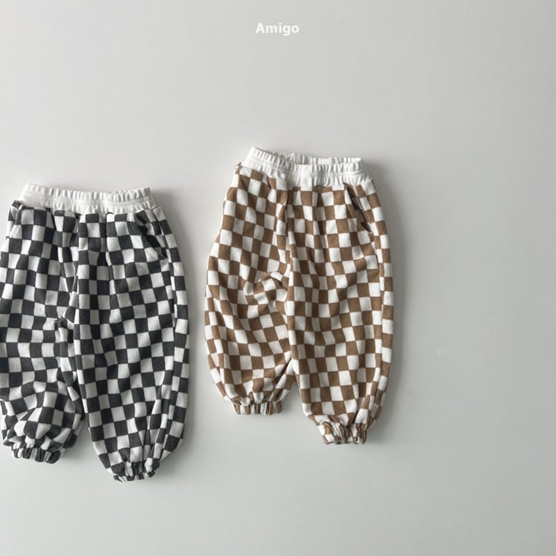 Amigo - Korean Baby Fashion - #babyoutfit - Terry Pants - 7