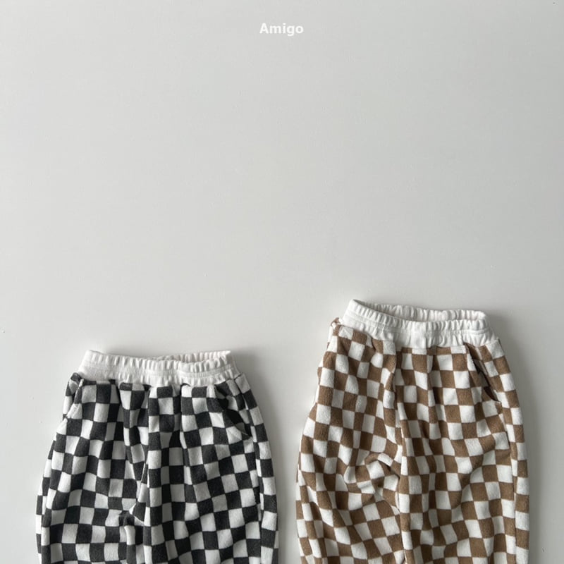 Amigo - Korean Baby Fashion - #babyoutfit - Terry Pants - 8