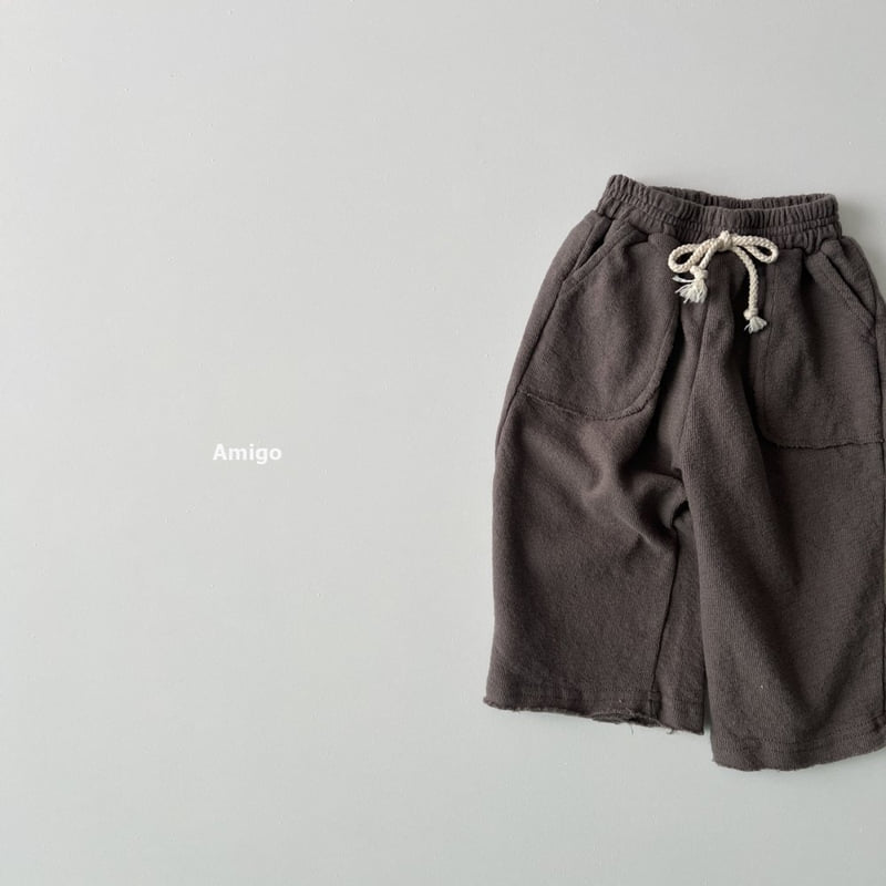 Amigo - Korean Baby Fashion - #babyoutfit - Pocket Pants - 6