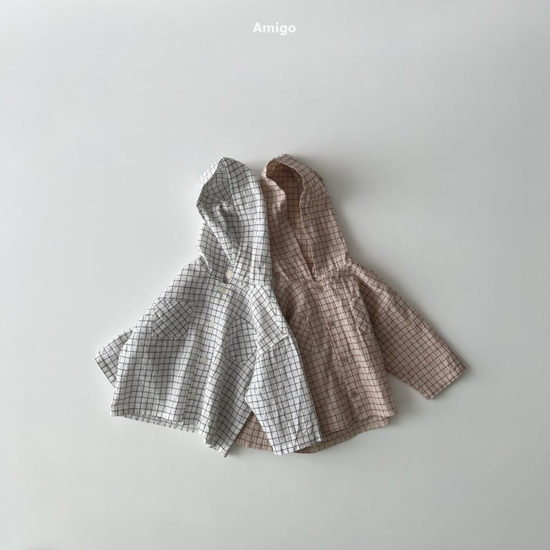 Amigo - Korean Baby Fashion - #babyoutfit - Line Hoody - 3