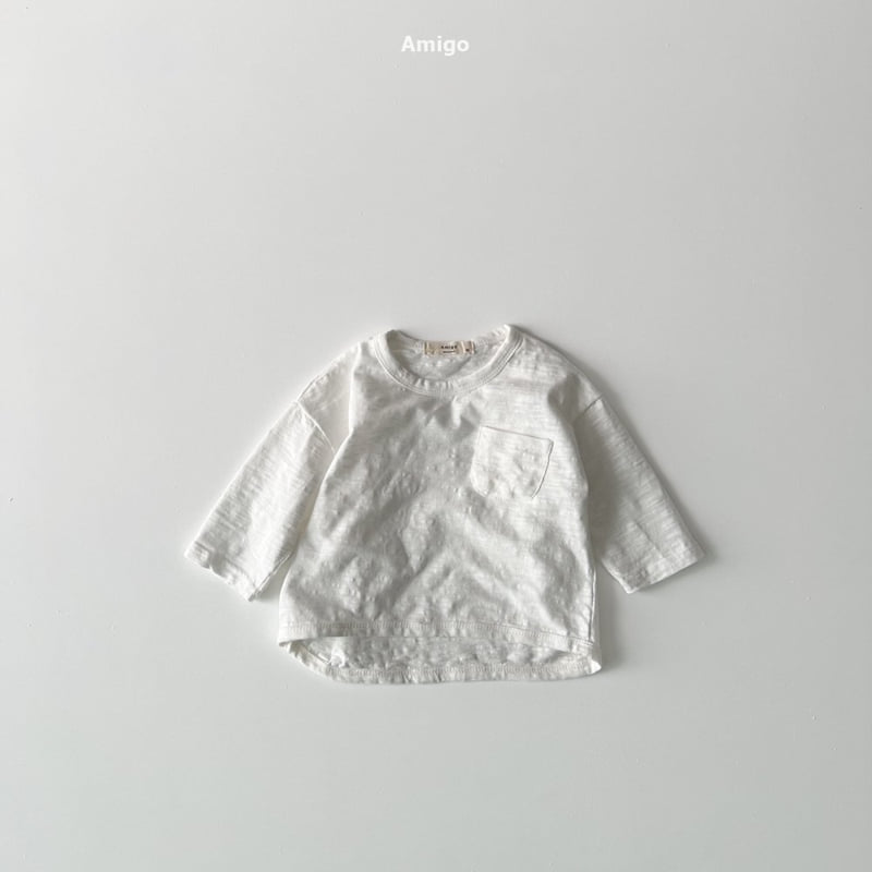 Amigo - Korean Baby Fashion - #babyoutfit - Slab Tee - 8