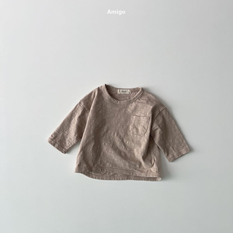 Amigo - Korean Baby Fashion - #babyoutfit - Slab Tee - 9