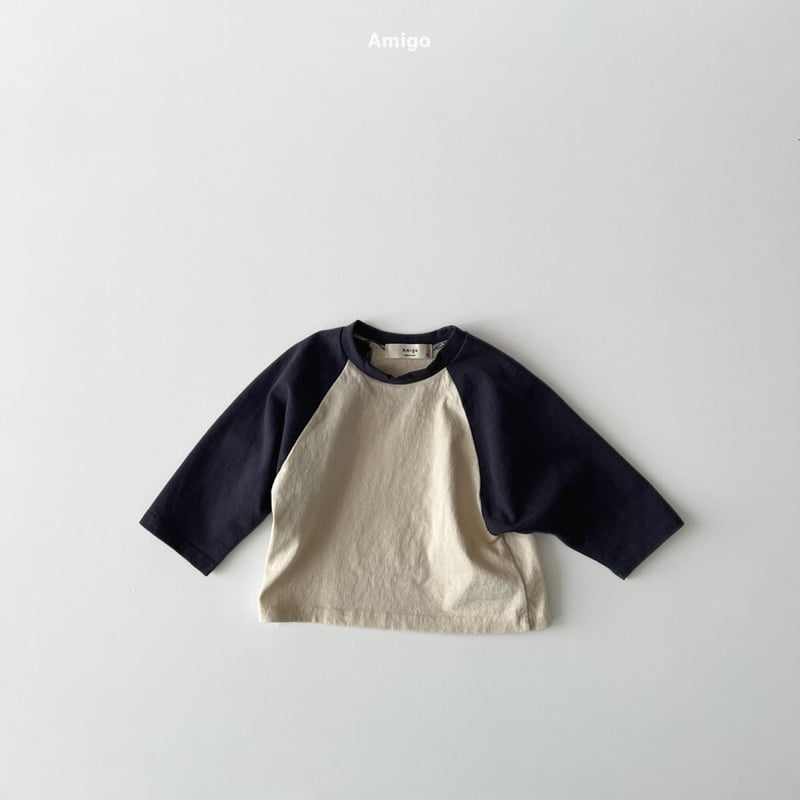 Amigo - Korean Baby Fashion - #babywear - Over Raglan Tee - 6