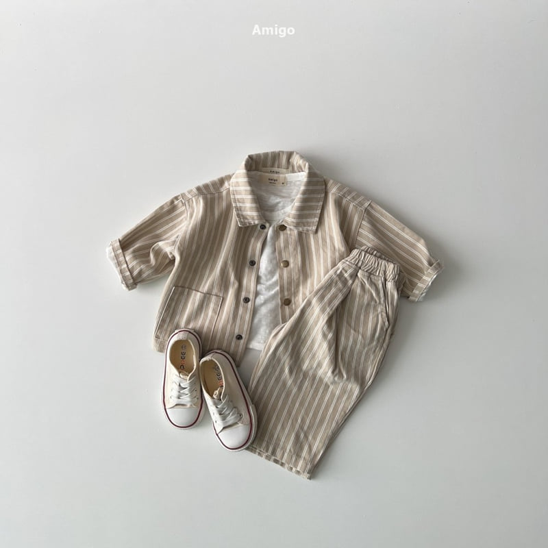 Amigo - Korean Baby Fashion - #babywear - Twins Pants - 11