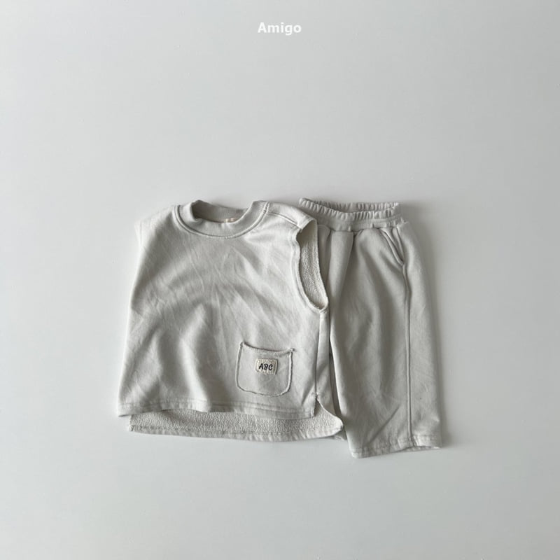 Amigo - Korean Baby Fashion - #babywear - ABC Vest - 8