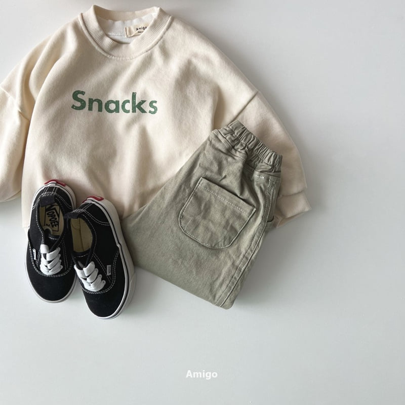 Amigo - Korean Baby Fashion - #babywear - Snack Sweatshirts - 12