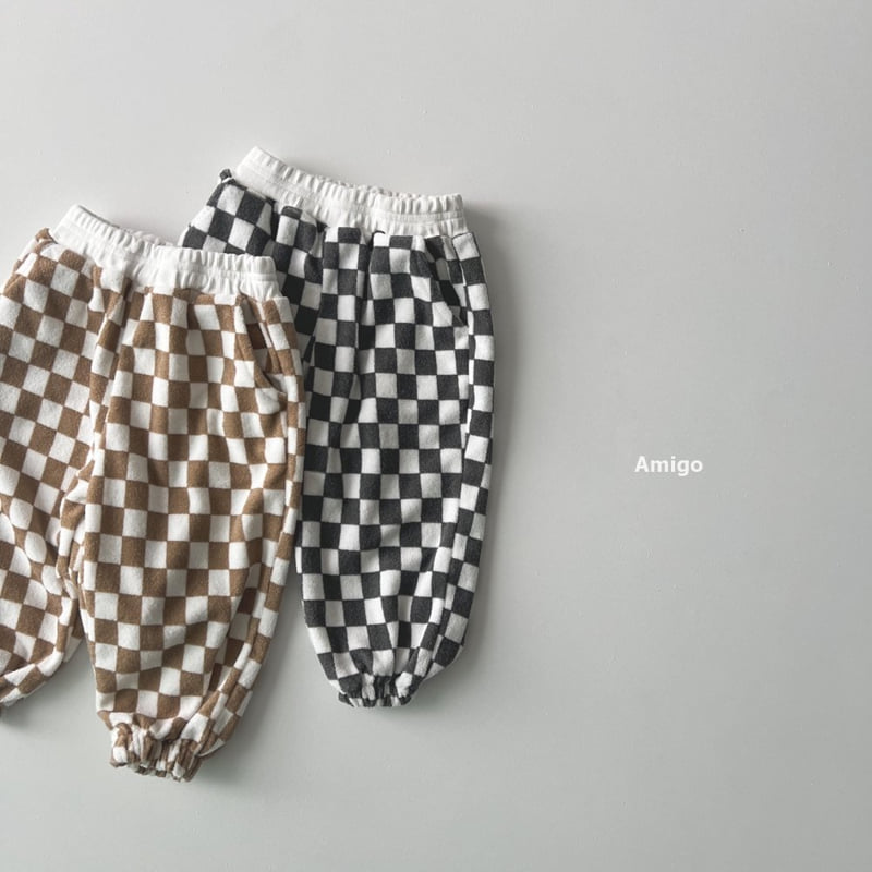 Amigo - Korean Baby Fashion - #onlinebabyboutique - Terry Pants - 10
