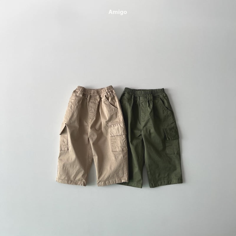 Amigo - Korean Baby Fashion - #onlinebabyboutique - Alcago Span Pants