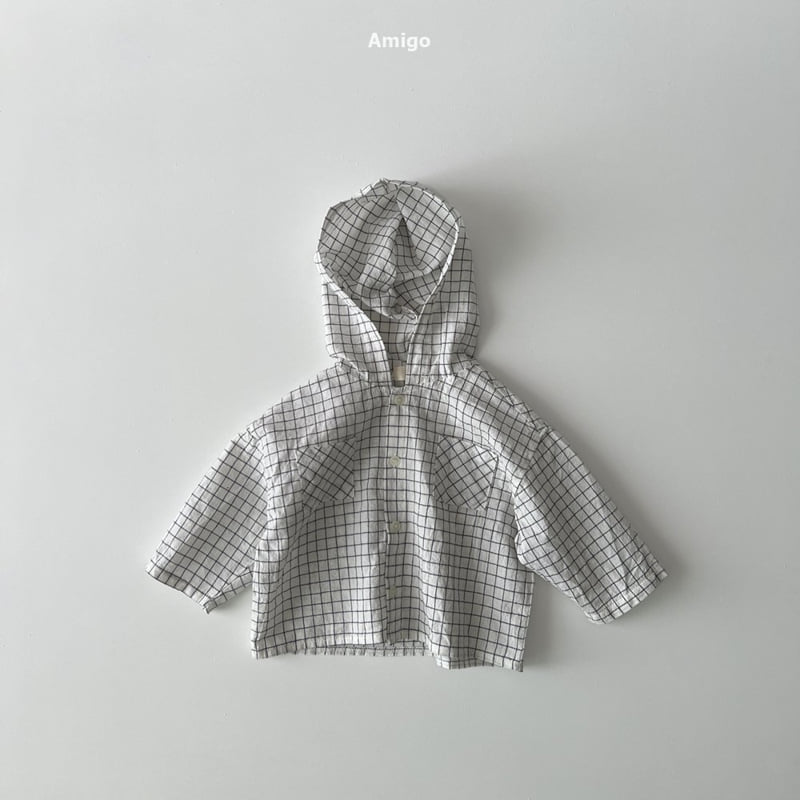 Amigo - Korean Baby Fashion - #onlinebabyboutique - Line Hoody - 5