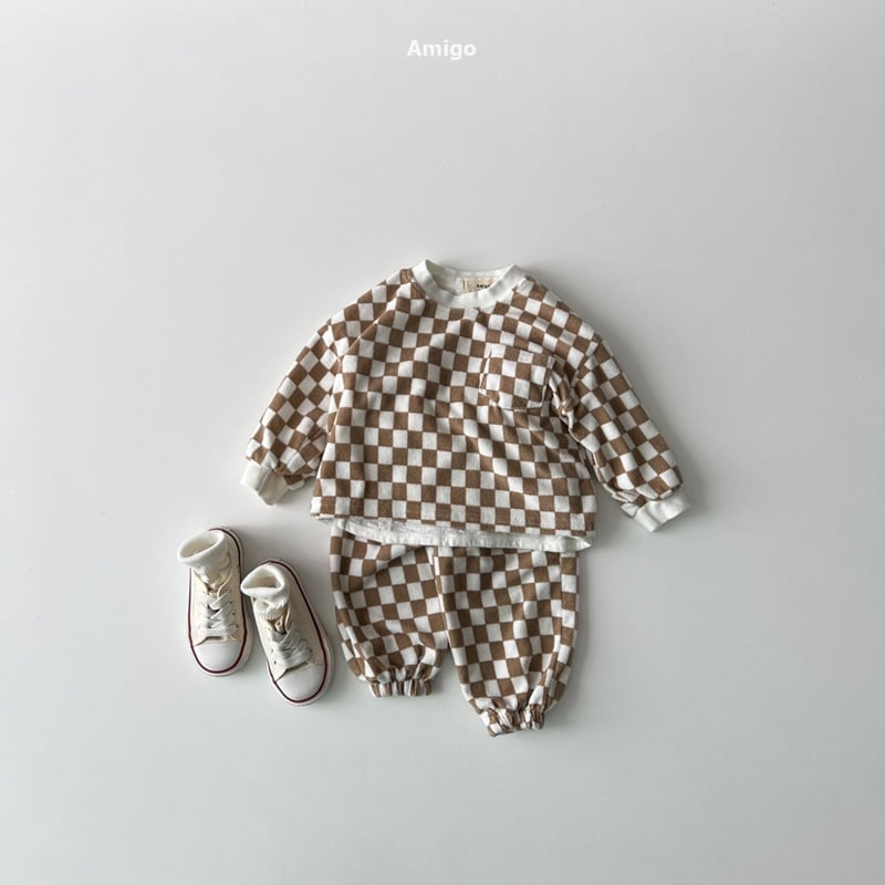 Amigo - Korean Baby Fashion - #onlinebabyshop - Terry Pants - 11