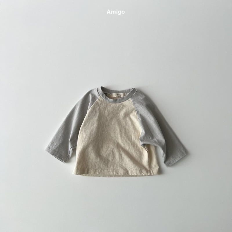 Amigo - Korean Baby Fashion - #onlinebabyshop - Over Raglan Tee - 8