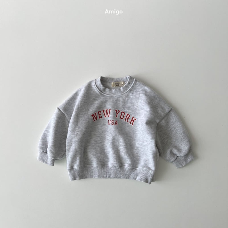 Amigo - Korean Baby Fashion - #onlinebabyshop - New York Sweatshirts - 5