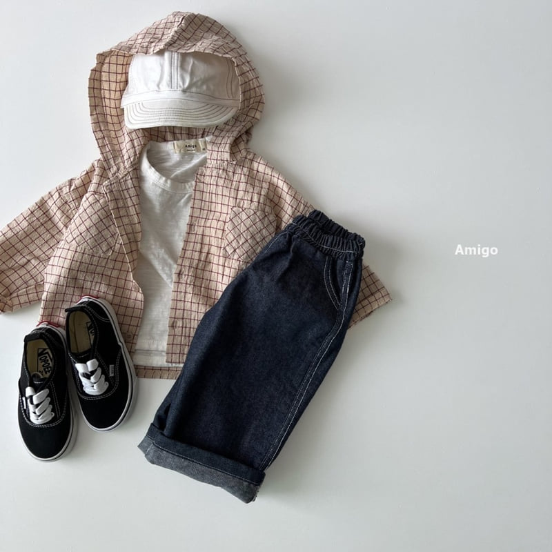 Amigo - Korean Baby Fashion - #onlinebabyshop - Trump Denim Pants - 7