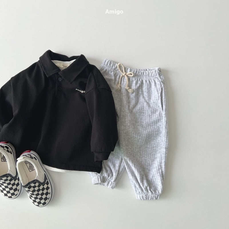 Amigo - Korean Baby Fashion - #smilingbaby - Winnie Ribbed Terry Pants - 11