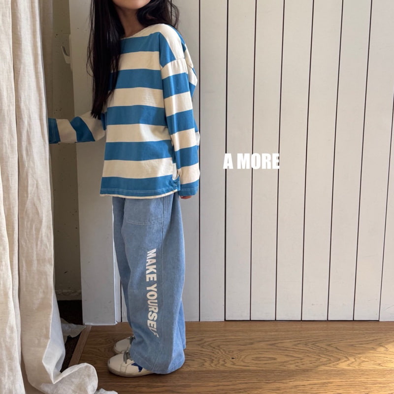 Amore - Korean Children Fashion - #childofig - Wood Stripe Tee - 12