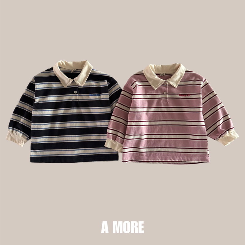 Amore - Korean Children Fashion - #kidsstore - Joy Collar Tee