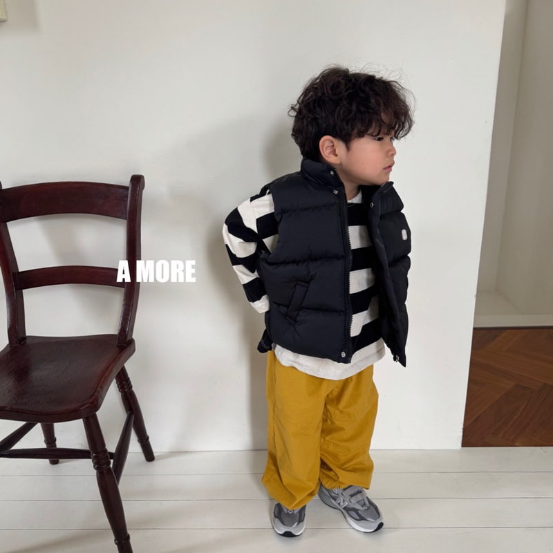 Amore - Korean Children Fashion - #littlefashionista - More Wellon Padding Vest - 7