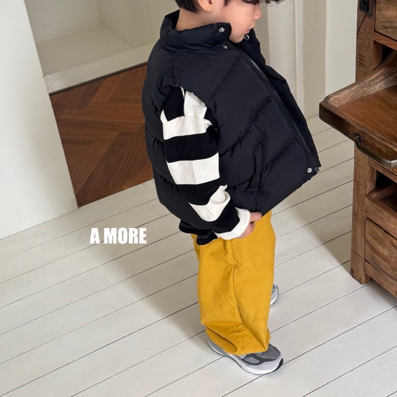 Amore - Korean Children Fashion - #minifashionista - More Wellon Padding Vest - 9