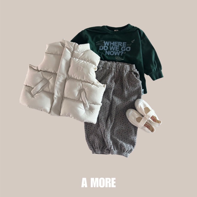 Amore - Korean Children Fashion - #toddlerclothing - More Wellon Padding Vest - 12