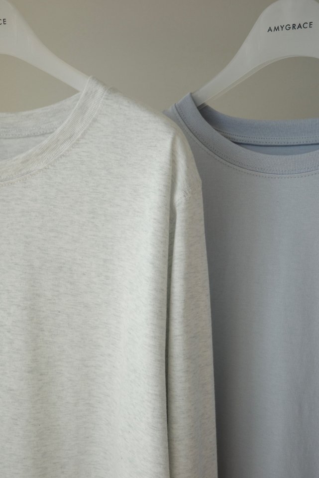 Amygrace - Korean Women Fashion - #momslook - Bon Jour Loosefit Tee