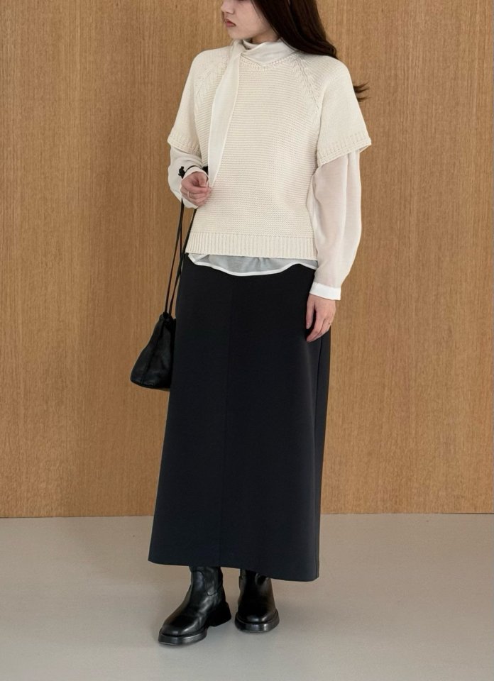 Amygrace - Korean Women Fashion - #momslook - Lease Maxi Skirt - 9