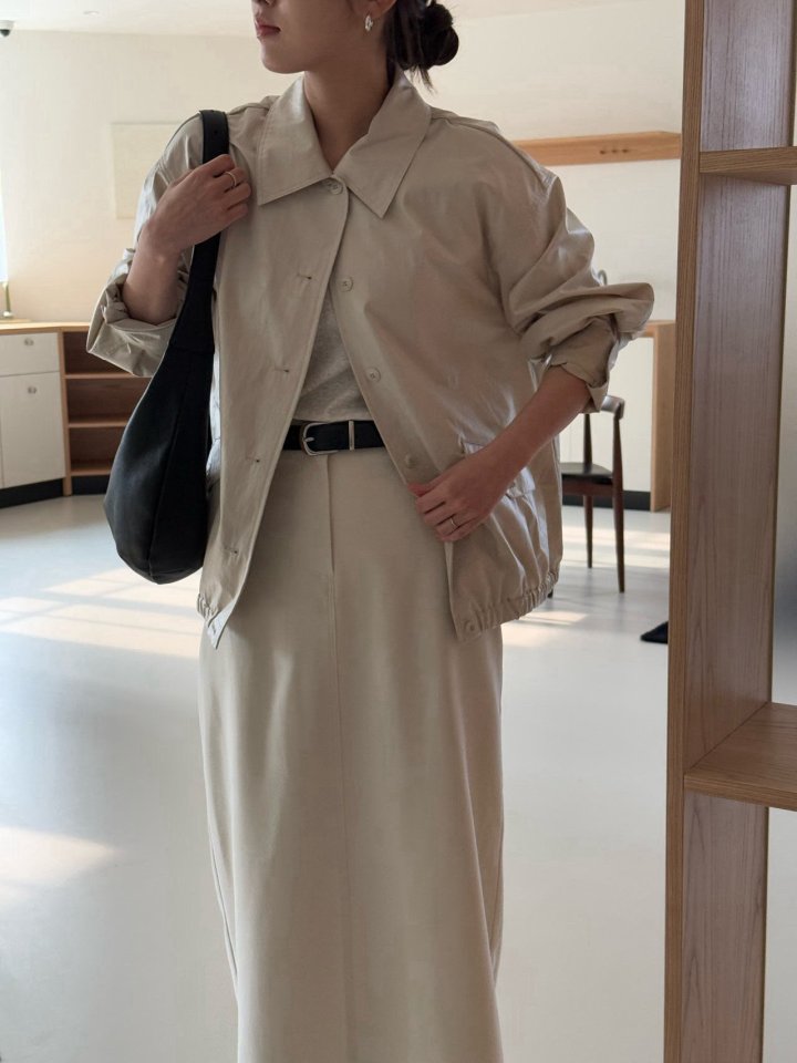 Amygrace - Korean Women Fashion - #momslook - Marco Cotton Blouson Jumper - 6