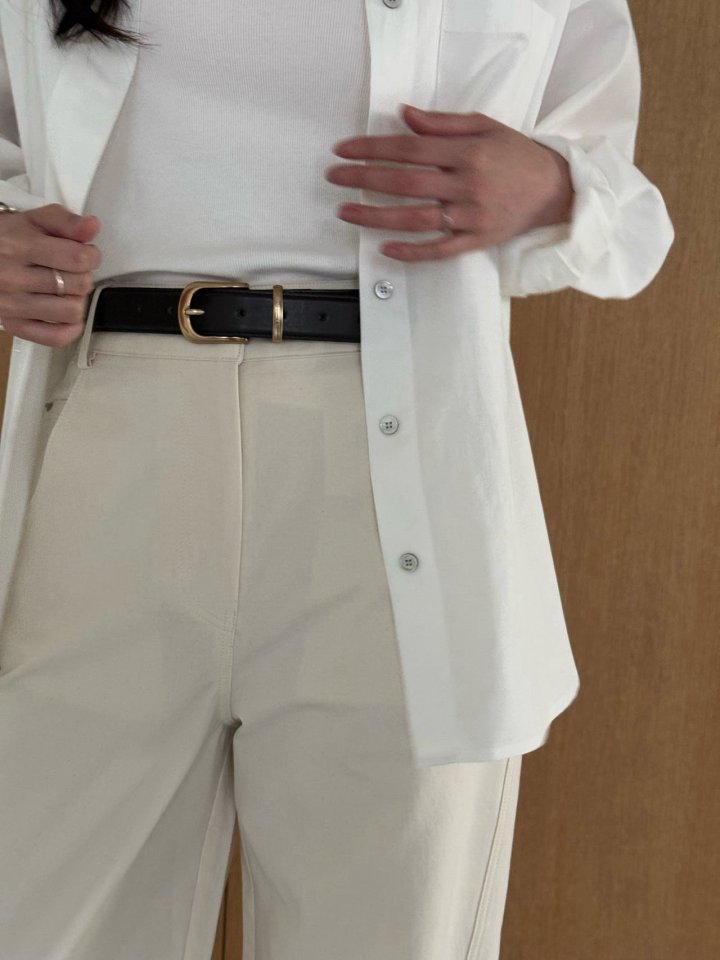Amygrace - Korean Women Fashion - #pursuepretty - Vegan Leather Belt - 5