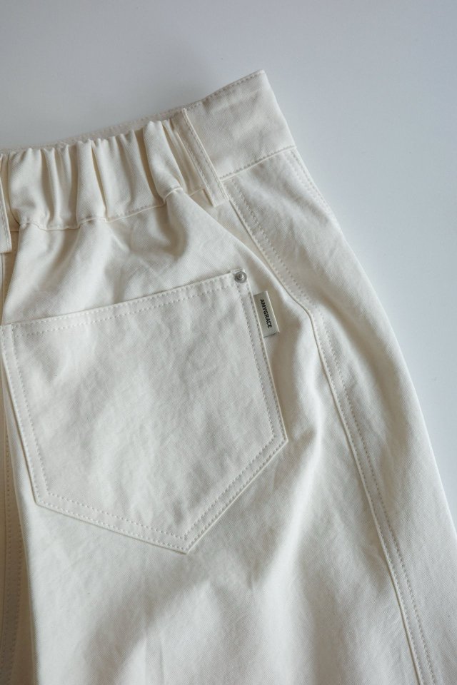 Amygrace - Korean Women Fashion - #pursuepretty - Center Cotton Banding Pants - 2