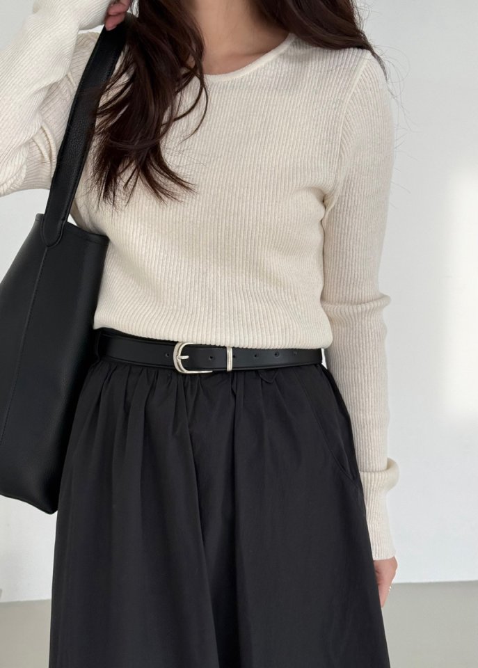 Amygrace - Korean Women Fashion - #restrostyle - Diaen Banding Hule Skirt - 11