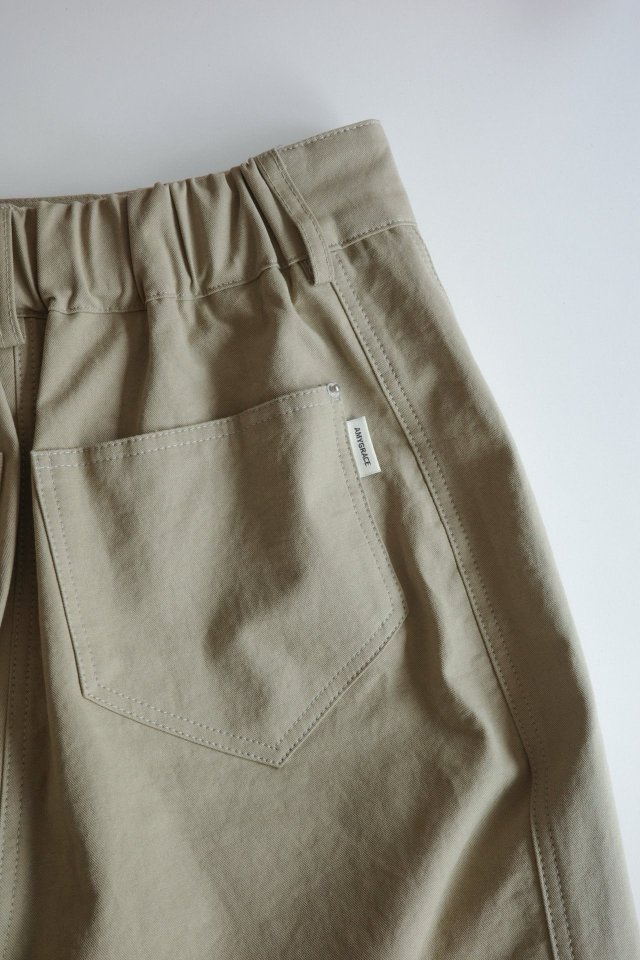 Amygrace - Korean Women Fashion - #restrostyle - Center Cotton Banding Pants - 3