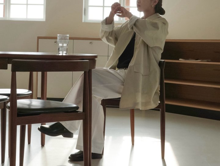 Amygrace - Korean Women Fashion - #thatsdarling - Raglan Half Trench Coat - 10