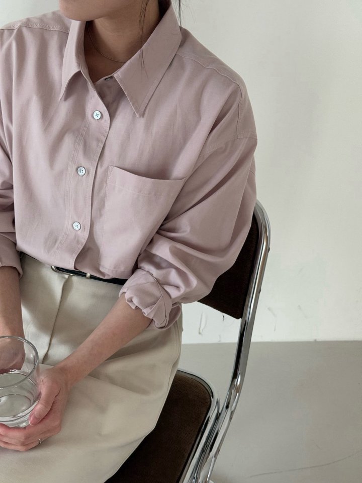 Amygrace - Korean Women Fashion - #thelittlethings - Lace Pocket Shirt - 9