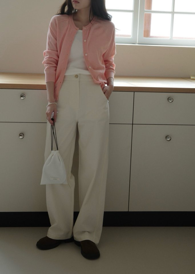 Amygrace - Korean Women Fashion - #thelittlethings - Center Cotton Banding Pants - 7