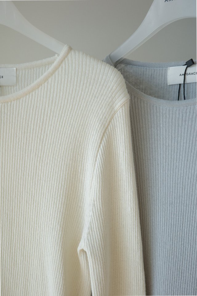 Amygrace - Korean Women Fashion - #womensfashion - Haper Lip Round Knit Pullover - 8