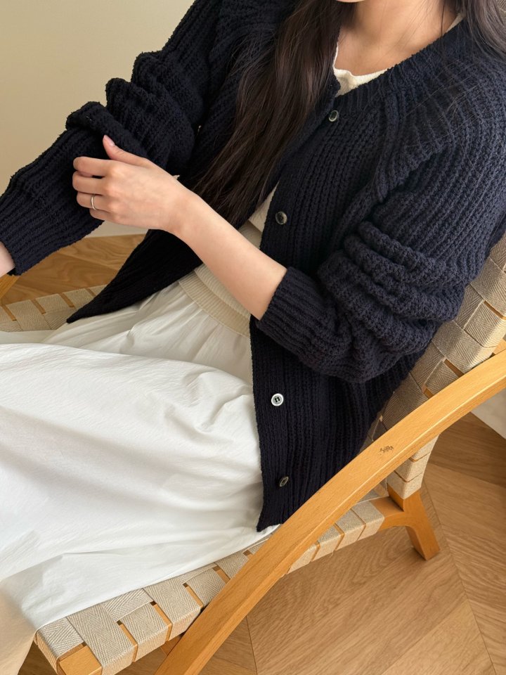 Amygrace - Korean Women Fashion - #momslook - Pico Cardigan - 4