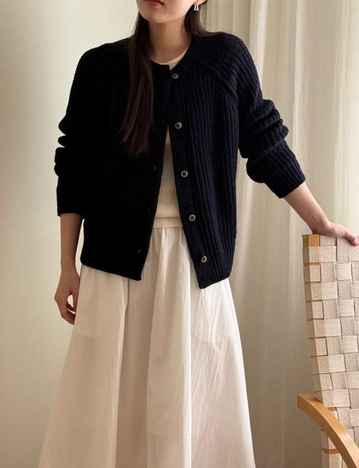 Amygrace - Korean Women Fashion - #womensfashion - Pico Cardigan - 8