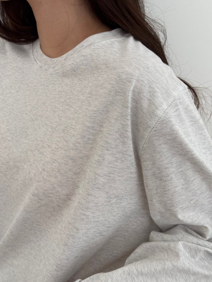 Amygrace - Korean Women Fashion - #momslook - Bon Jour Loosefit Tee - 4