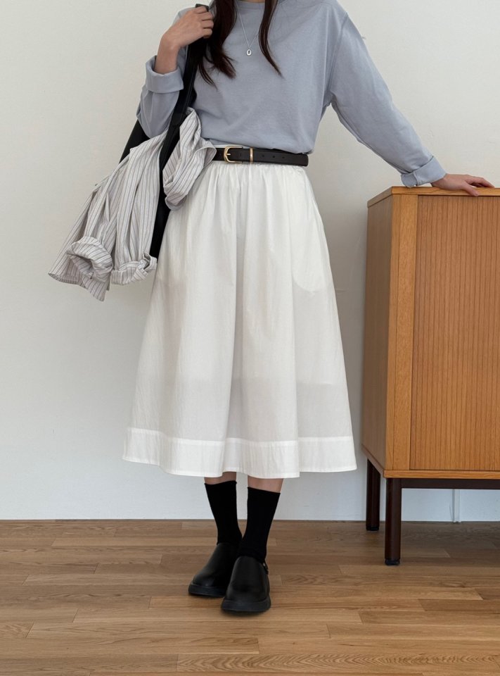 Amygrace - Korean Women Fashion - #womensfashion - Diaen Banding Hule Skirt - 3