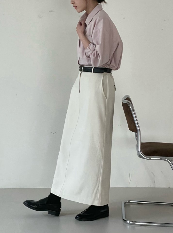 Amygrace - Korean Women Fashion - #womensfashion - Lease Maxi Skirt - 10