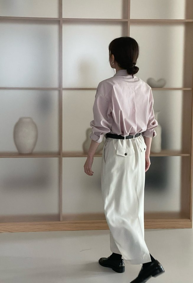 Amygrace - Korean Women Fashion - #womensfashion - Lease Maxi Skirt - 8