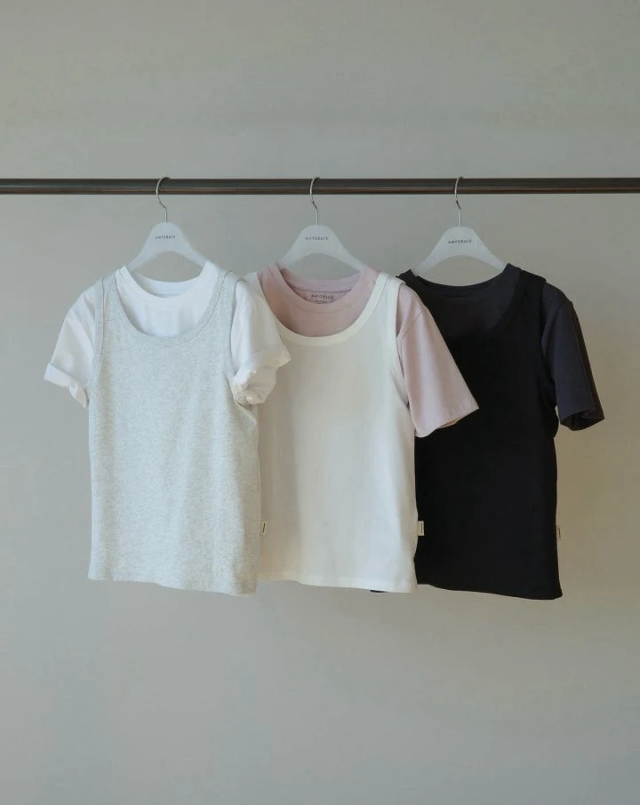 Amygrace - Korean Women Fashion - #womensfashion - Cos Short Sleeved Tee - 2