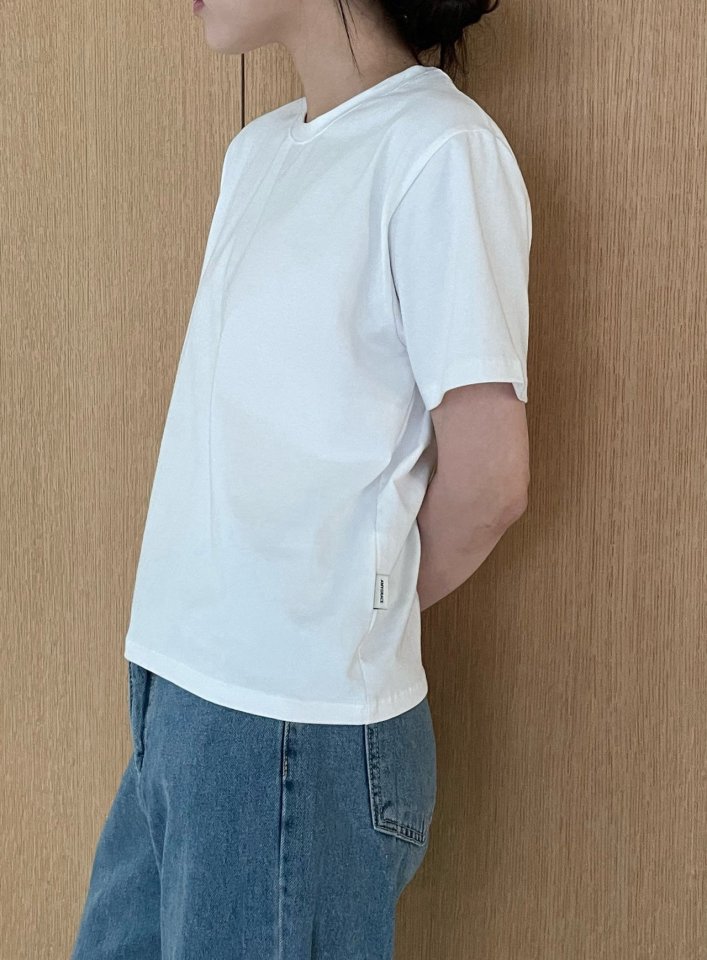 Amygrace - Korean Women Fashion - #womensfashion - Cos Short Sleeved Tee - 6