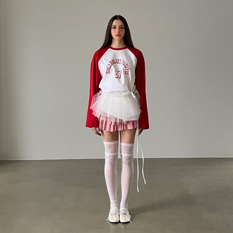 Another Avenue - Korean Women Fashion - #momslook - Percy Raglan Tee - 11
