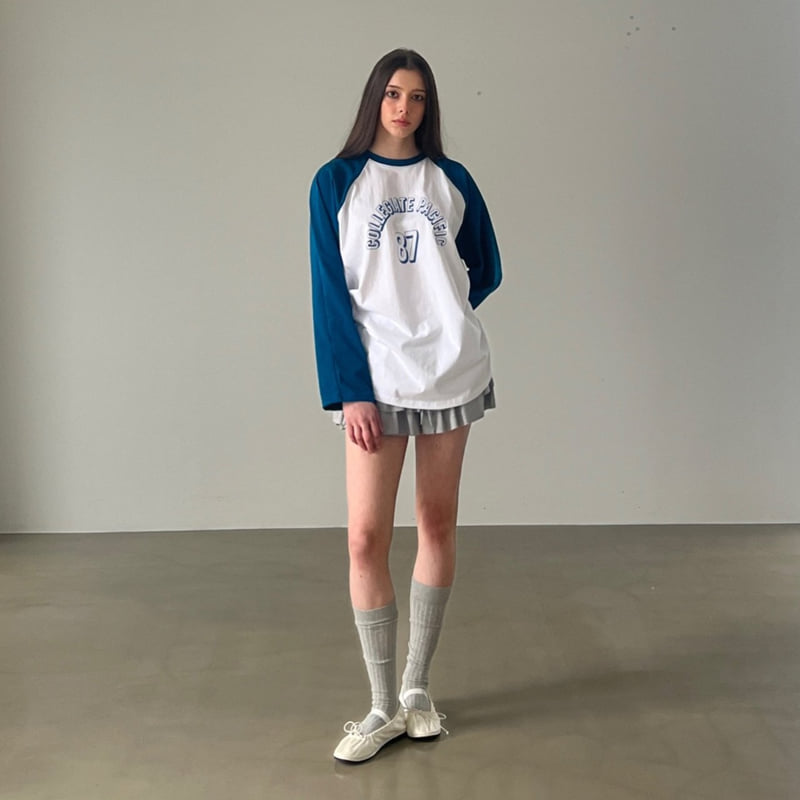 Another Avenue - Korean Women Fashion - #momslook - Percy Raglan Tee - 9