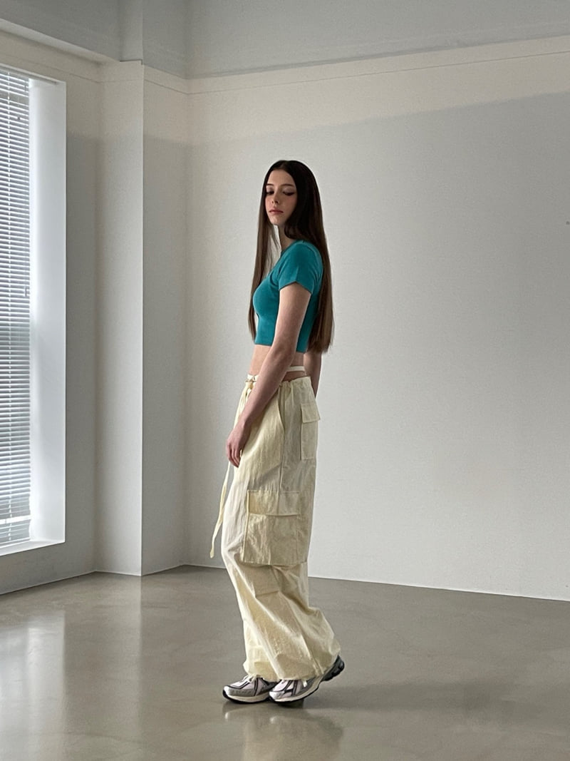 Another Avenue - Korean Women Fashion - #momslook - Cargo Strap Pants - 8