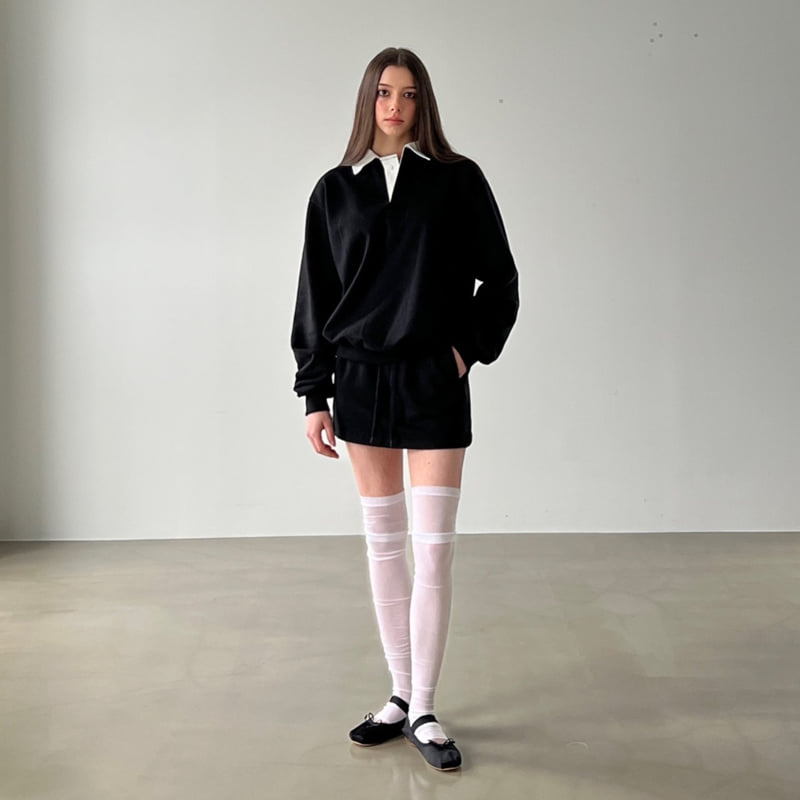 Another Avenue - Korean Women Fashion - #restrostyle - Need Collar Tee - 6