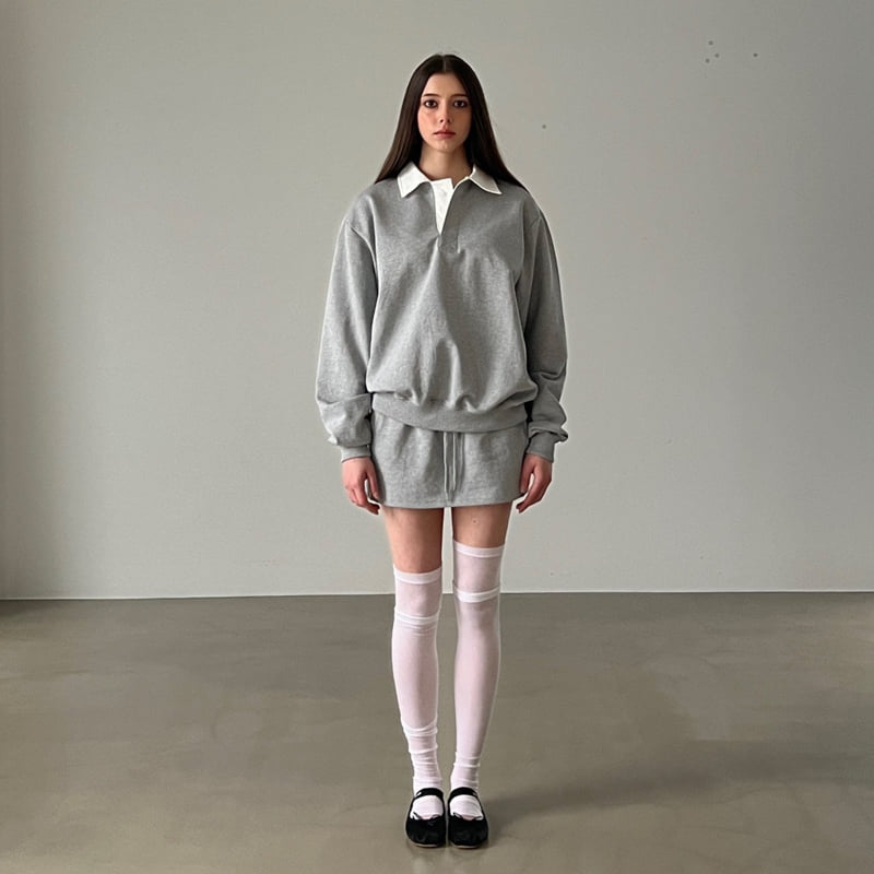 Another Avenue - Korean Women Fashion - #romanticstyle - Need Collar Tee - 7