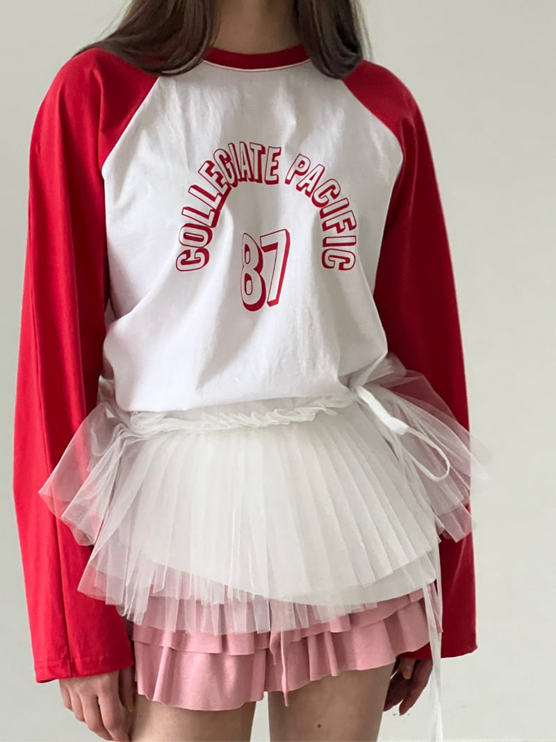 Another Avenue - Korean Women Fashion - #womensfashion - Percy Raglan Tee - 12