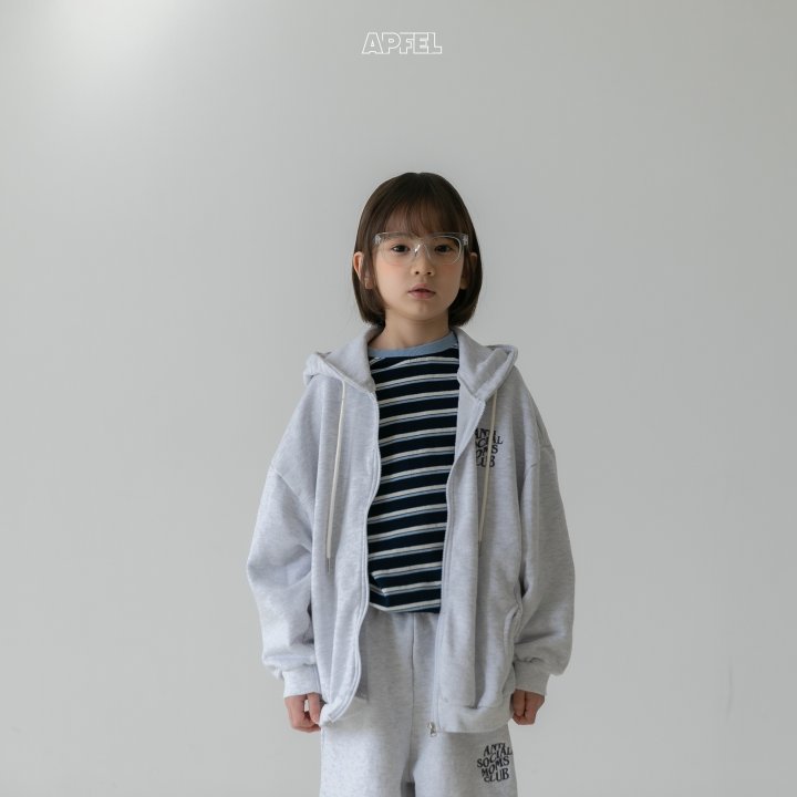 Apfel - Korean Children Fashion - #Kfashion4kids - Yogurt Hood Zip-up Jacket - 5